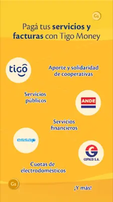 Tigo Money Paraguay android App screenshot 0