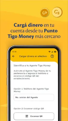 Tigo Money Paraguay android App screenshot 1